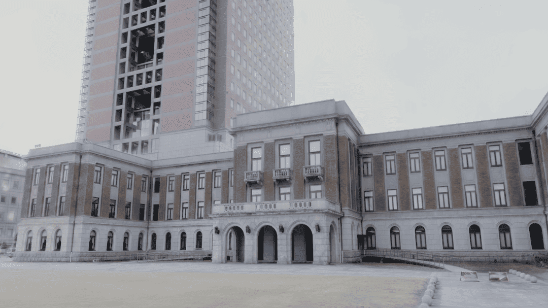 群馬県庁昭和庁舎外