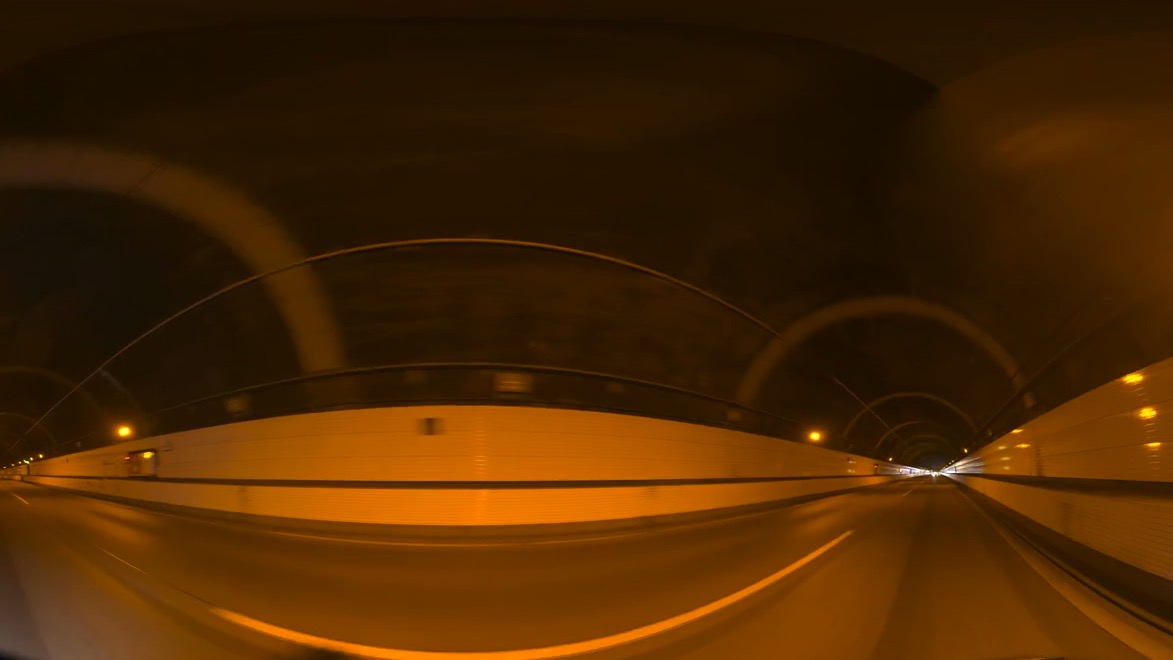 走行/関越自動車道2(月夜野→越後湯沢方面）（夜）