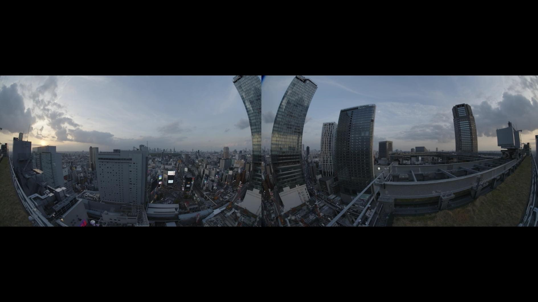 屋上/渋谷⑤（夕）