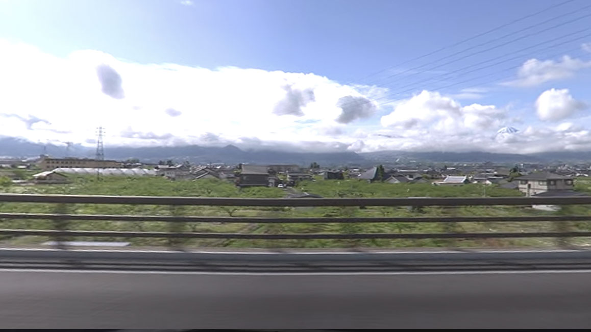 走行/甲府山梨道路　国道140号（昼）